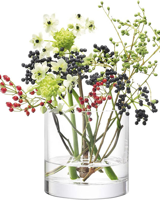 مزهرية/حامل شموع عمودي شفاف من LSA