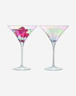 كأس كوكتيل لؤلؤي من عرق اللؤلؤ × 2