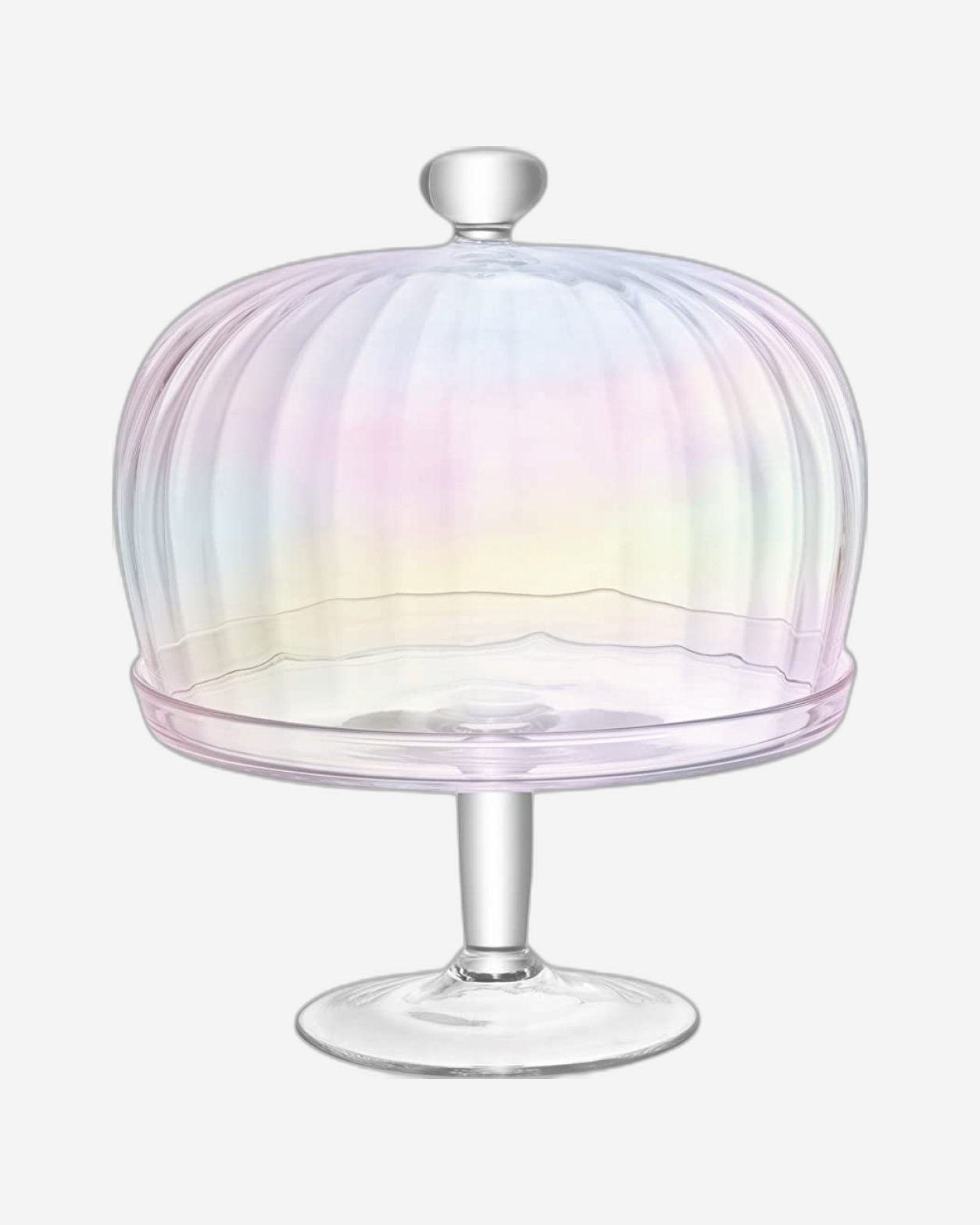 حامل وقبة من اللؤلؤ 27 سم/26 سم ارتفاع 31 سم من عرق اللؤلؤ