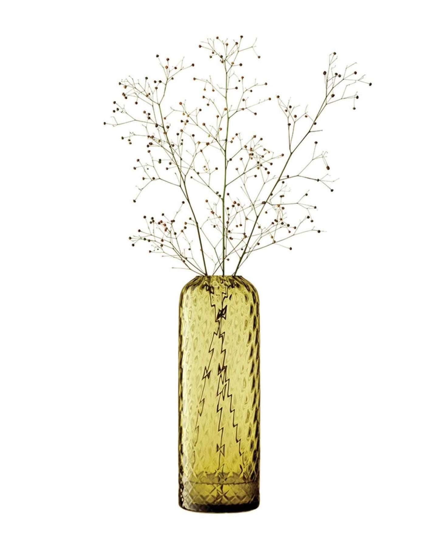 مزهرية Lsa Dapple باللون الأخضر الخشبي