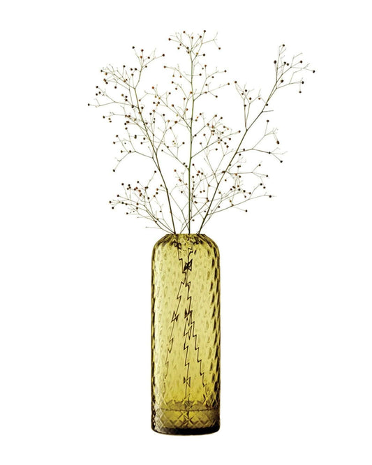 مزهرية Lsa Dapple باللون الأخضر الخشبي