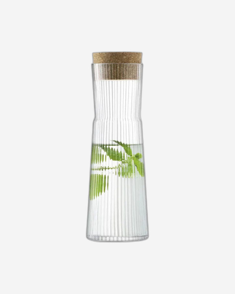 إبريق وسدادة فلين شفافة من إل إس إيه جيو لاين