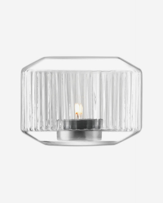 حامل شموع/مزهرية روتندا ارتفاع 7 سم شفاف