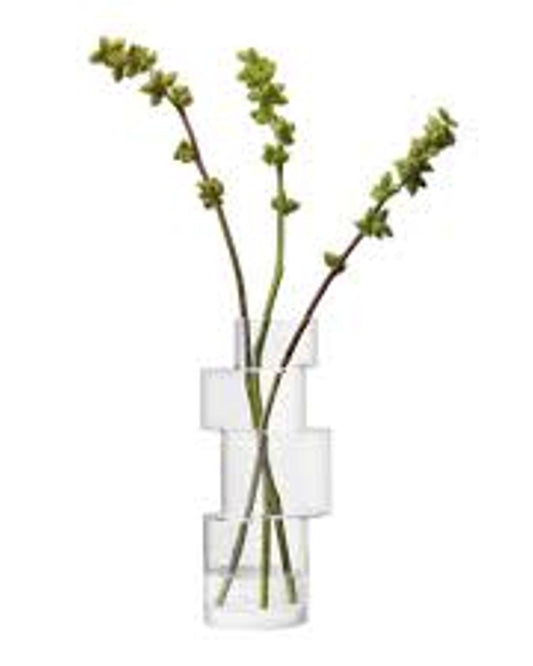 مزهرية شفافة بارتفاع 35 سم