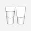 كأس فودكا Lsa Bar شفاف × 2