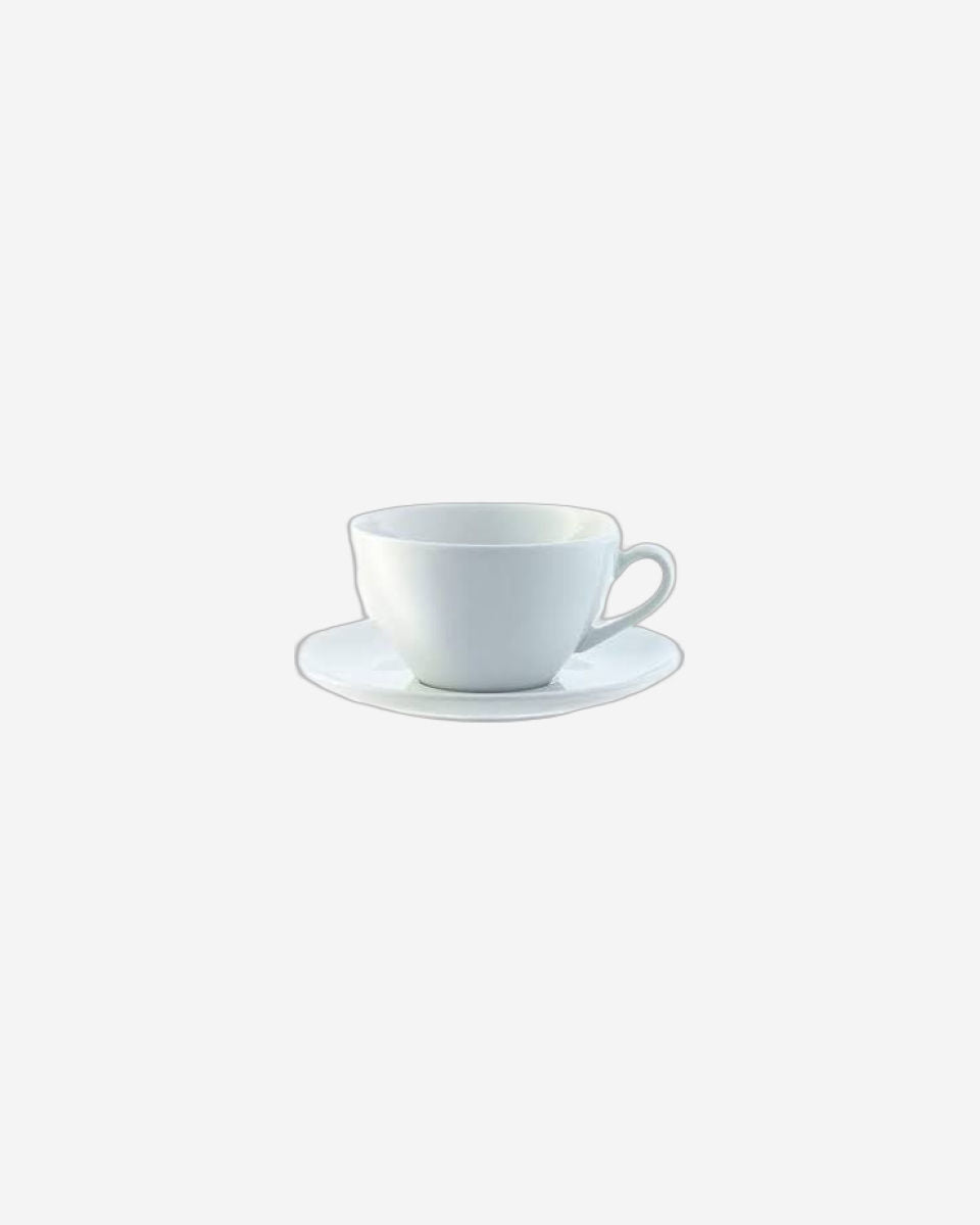 كوب وصحن كابتشينو داين منحني 0.35 لتر × 4