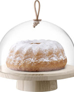 حامل وقبة من خشب الرماد من Lsa Ivalo شفاف