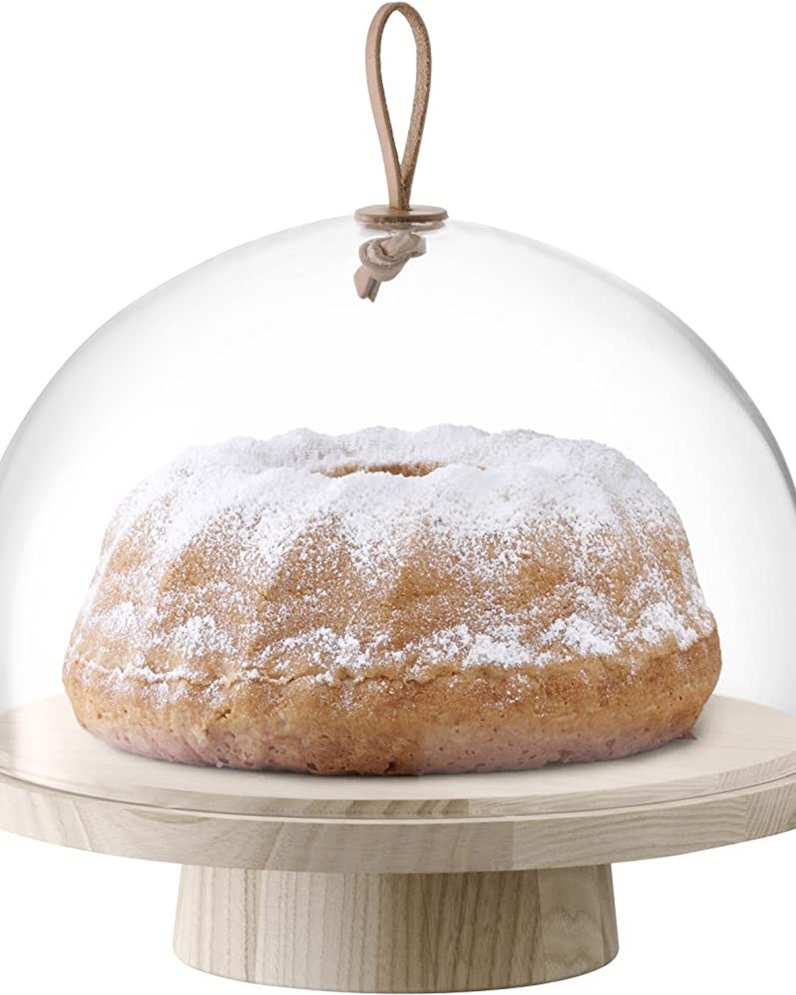 حامل وقبة من خشب الرماد من Lsa Ivalo شفاف