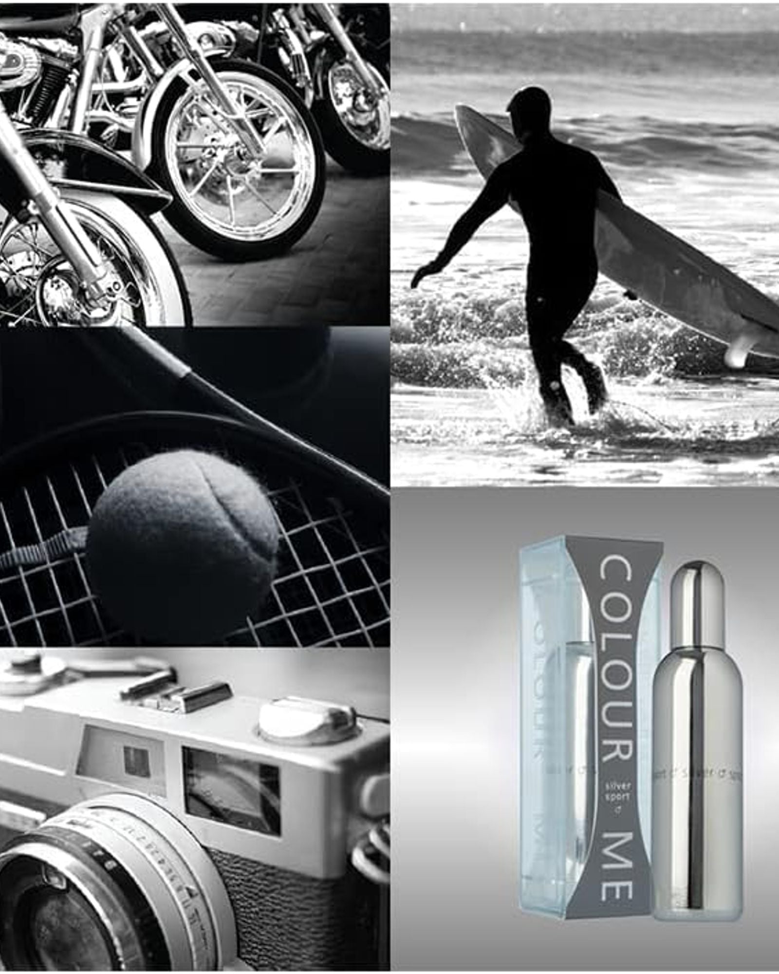 كولور مي هوم سيلفر سبورت أو دو بارفان 90 مل