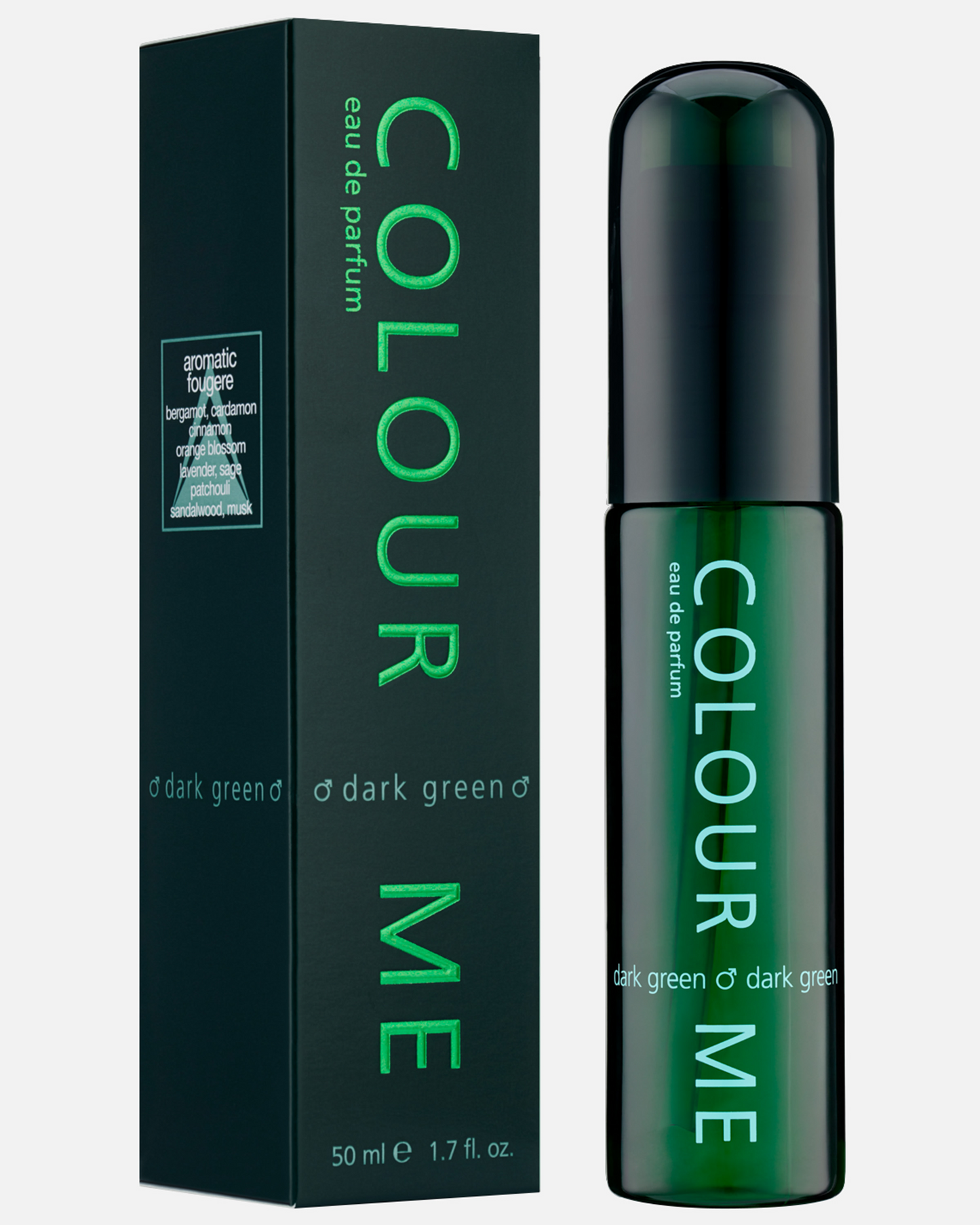 COLOUR ME DARK GREEN Eau de Parfum 50ml