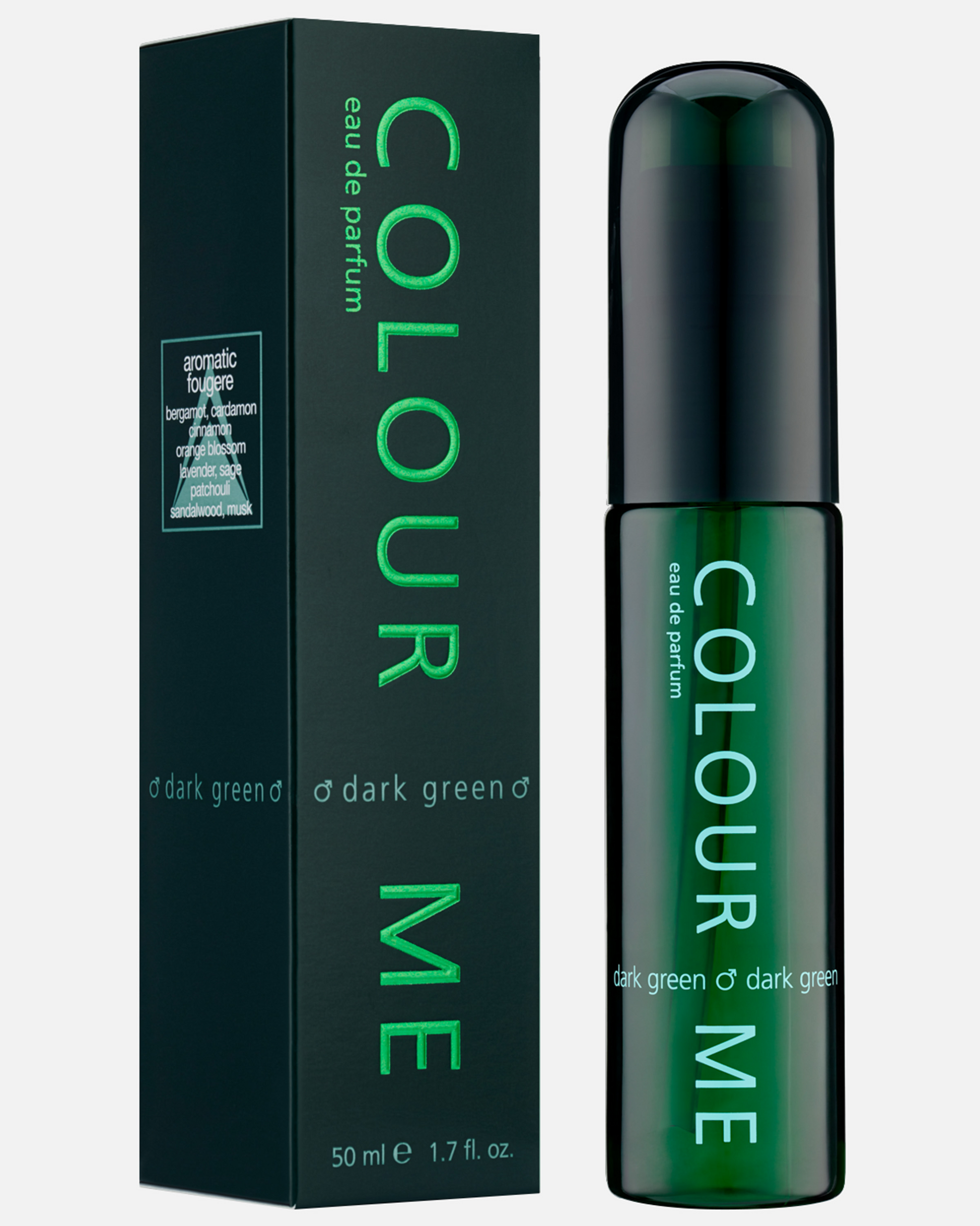 COLOUR ME DARK GREEN Eau de Parfum 50ml