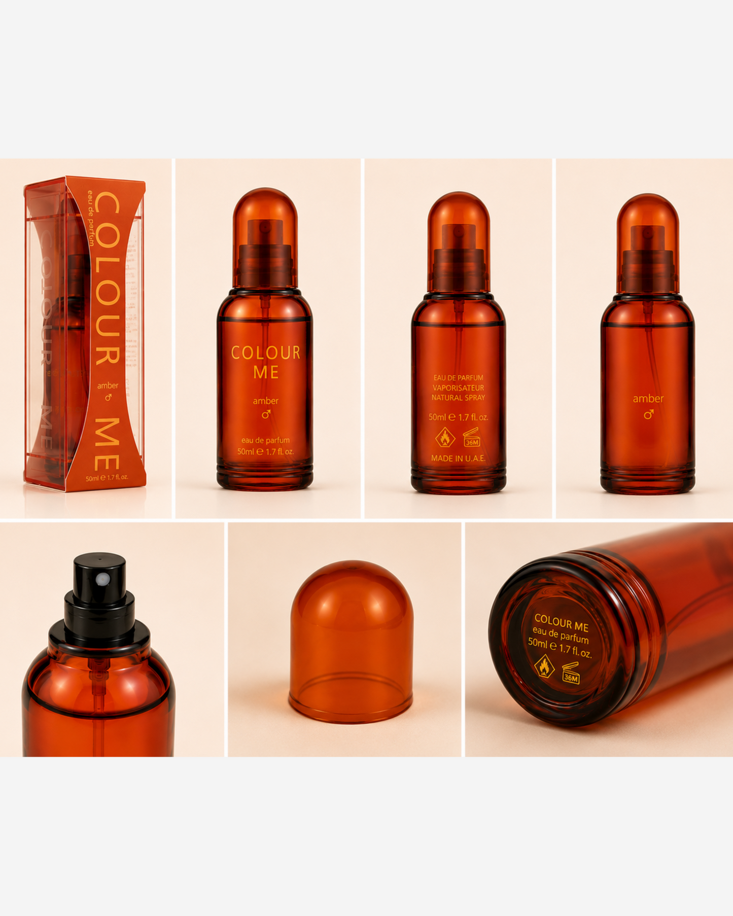 Colour Me Amber Eau De Parfum 50Ml