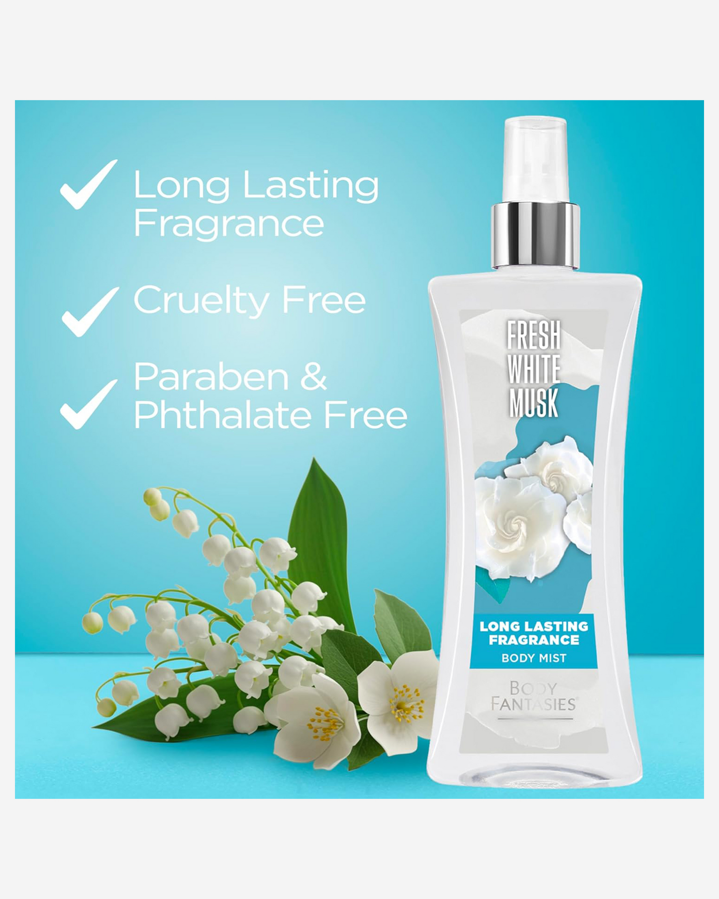 Body Fantasies Signature Fresh White Musk 236Ml
