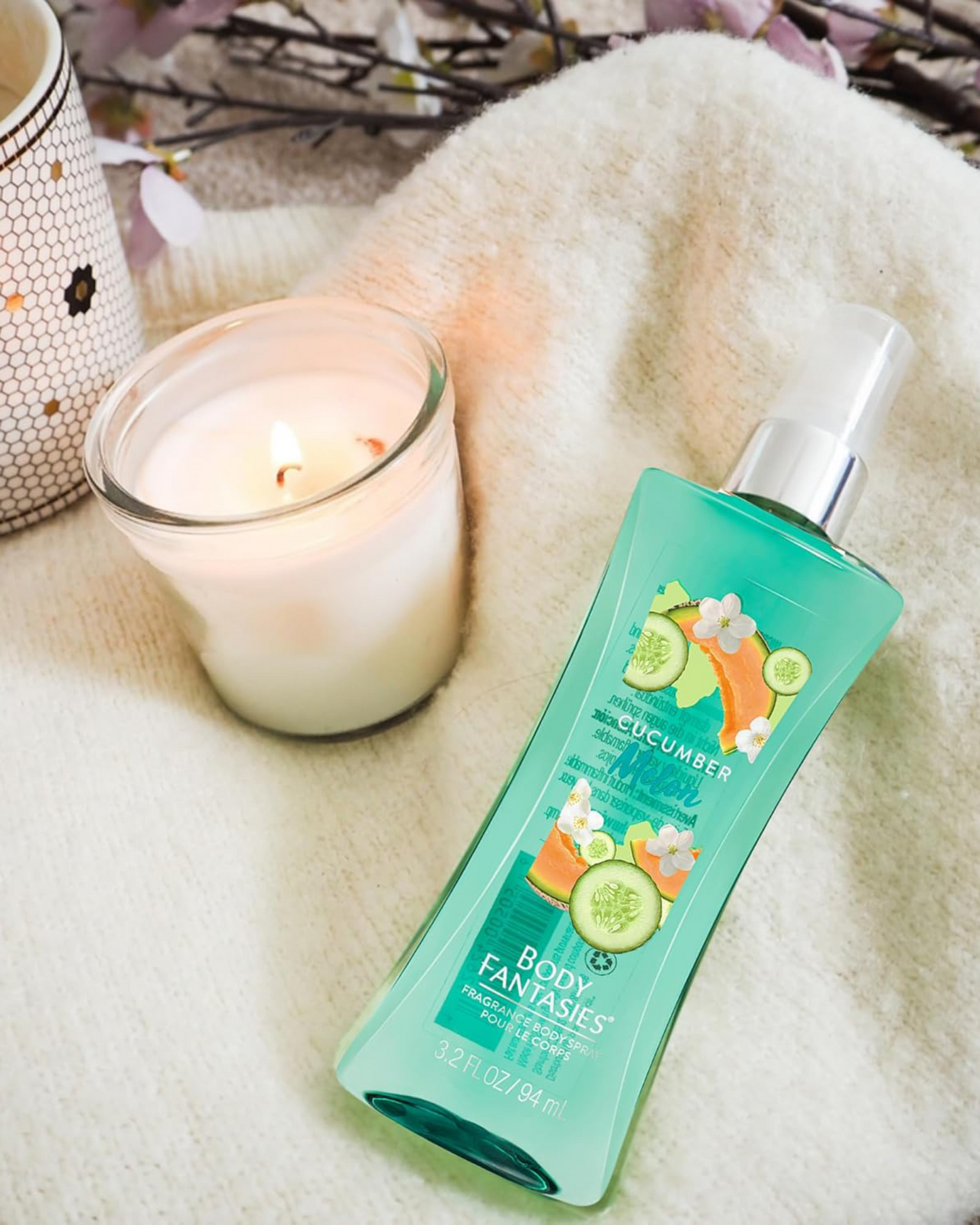 Body Fantasies Signature Cucumber Melon Body Spray 94Ml