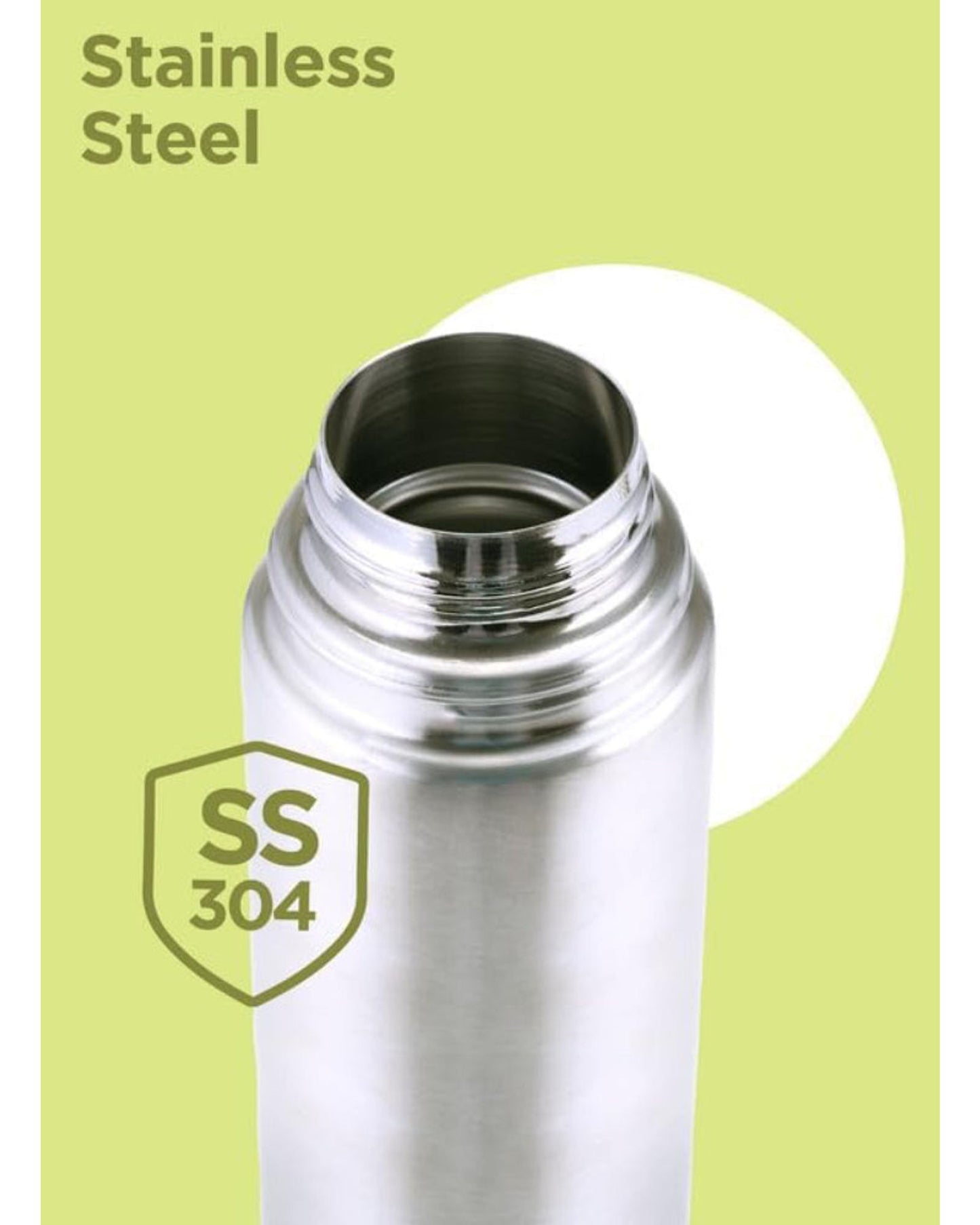 زجاجة مياه ميلتون ثيرموستيل 350 بغطاء قلاب، سعة 350 مل، تحافظ على الماء ساخنًا وباردًا لمدة 24 ساعة، غطاء مانع للتسرب مع غلاف، معتمدة من معهد المواصفات والمقاييس الهندي (ISI)، معزولة بتفريغ الهواء، مناسبة للمكاتب والصالات الرياضية والمدارس، لون فضي.