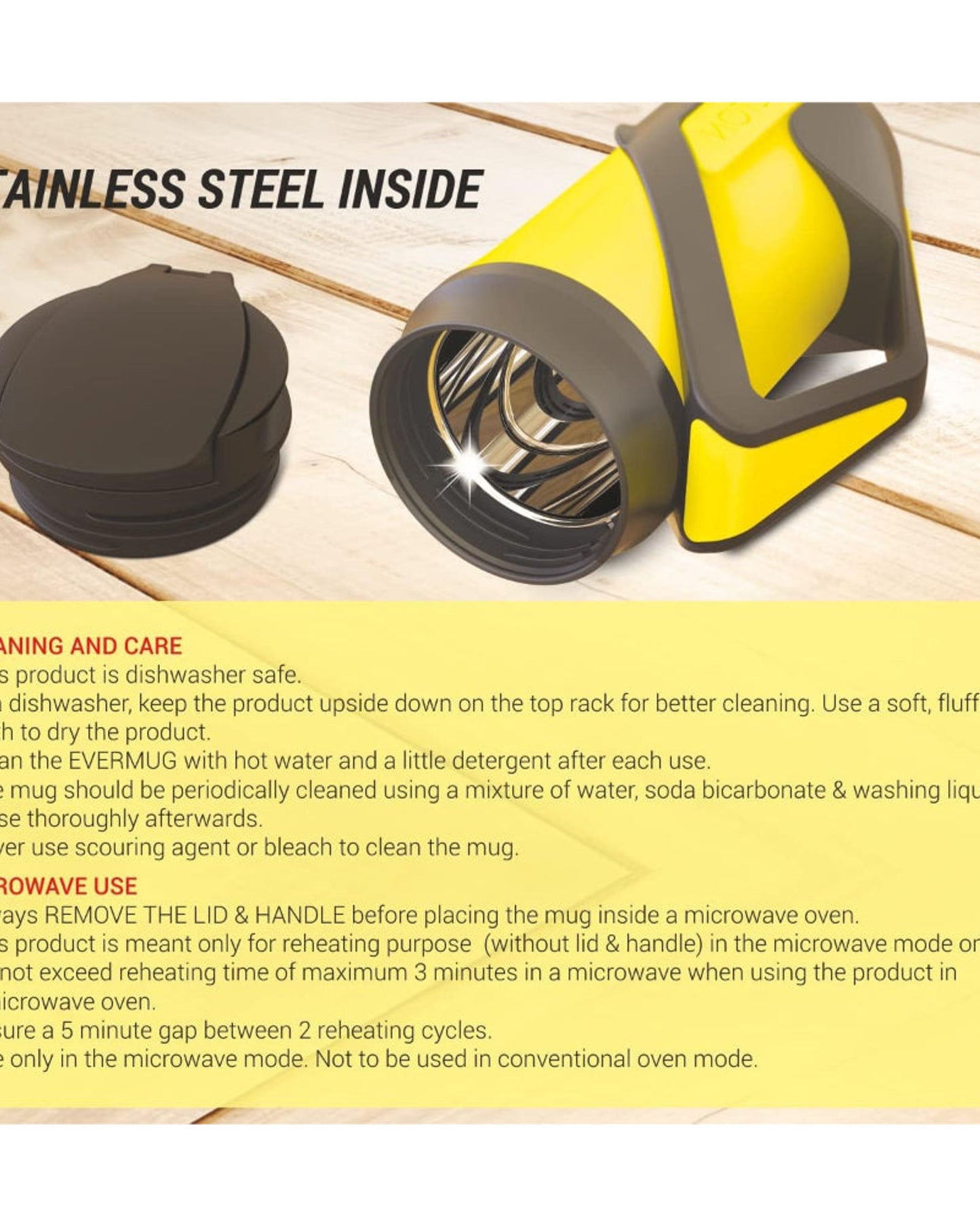 كوب ميلتون إيفر بمقبض - 330 مل