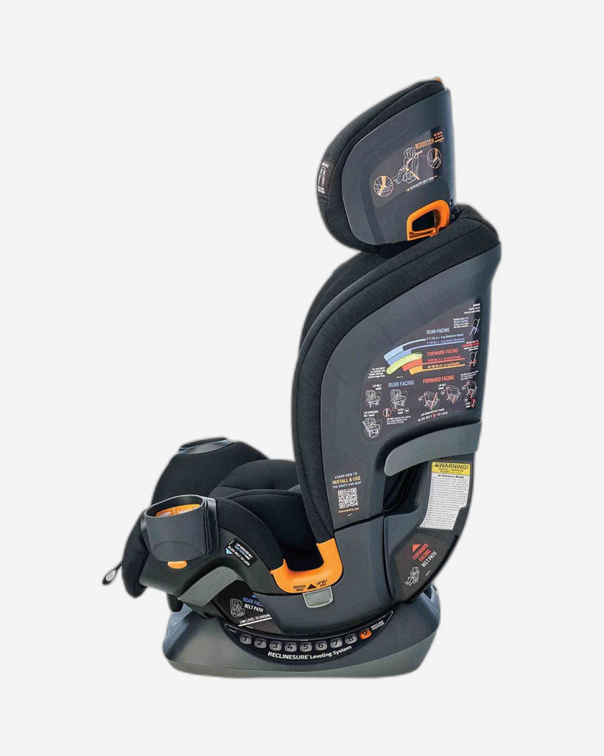 مقعد سيارة OneFit Cleartex B.CAR SEAT OBSIDIAN USA