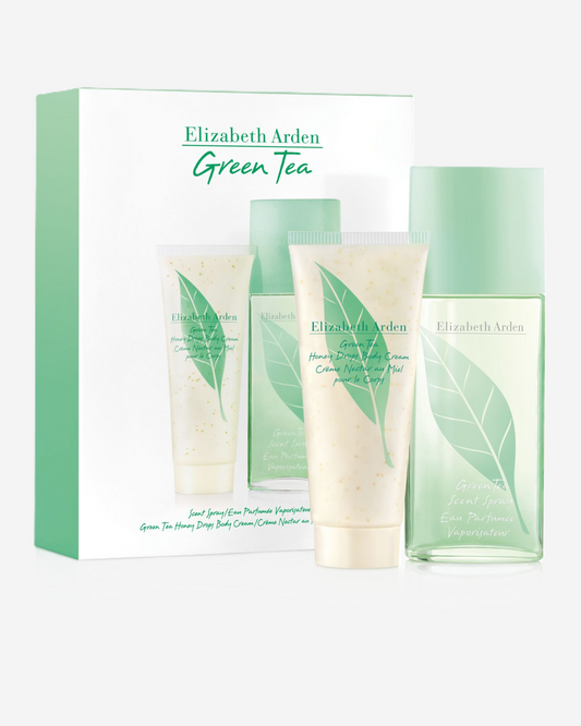 Travel Exclusive Green Tea Scent and Honey Drops Body Cream Set