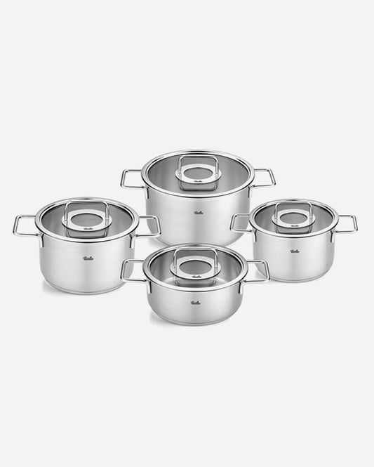 Fissler Pure Profi 4-Piece Cookware Se