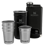 Stanley ADV Nest Shot Glass & Flask Set Matt Black