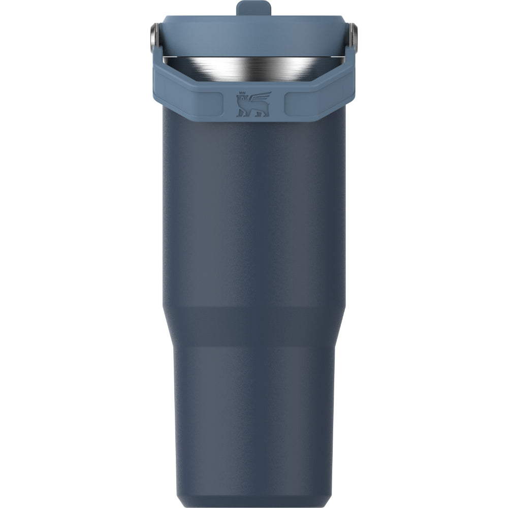 ستانلي آيس فلو جو 870 مل/30 أونصة ماصة قابلة للتقليب، زجاجة، أزرق داكن