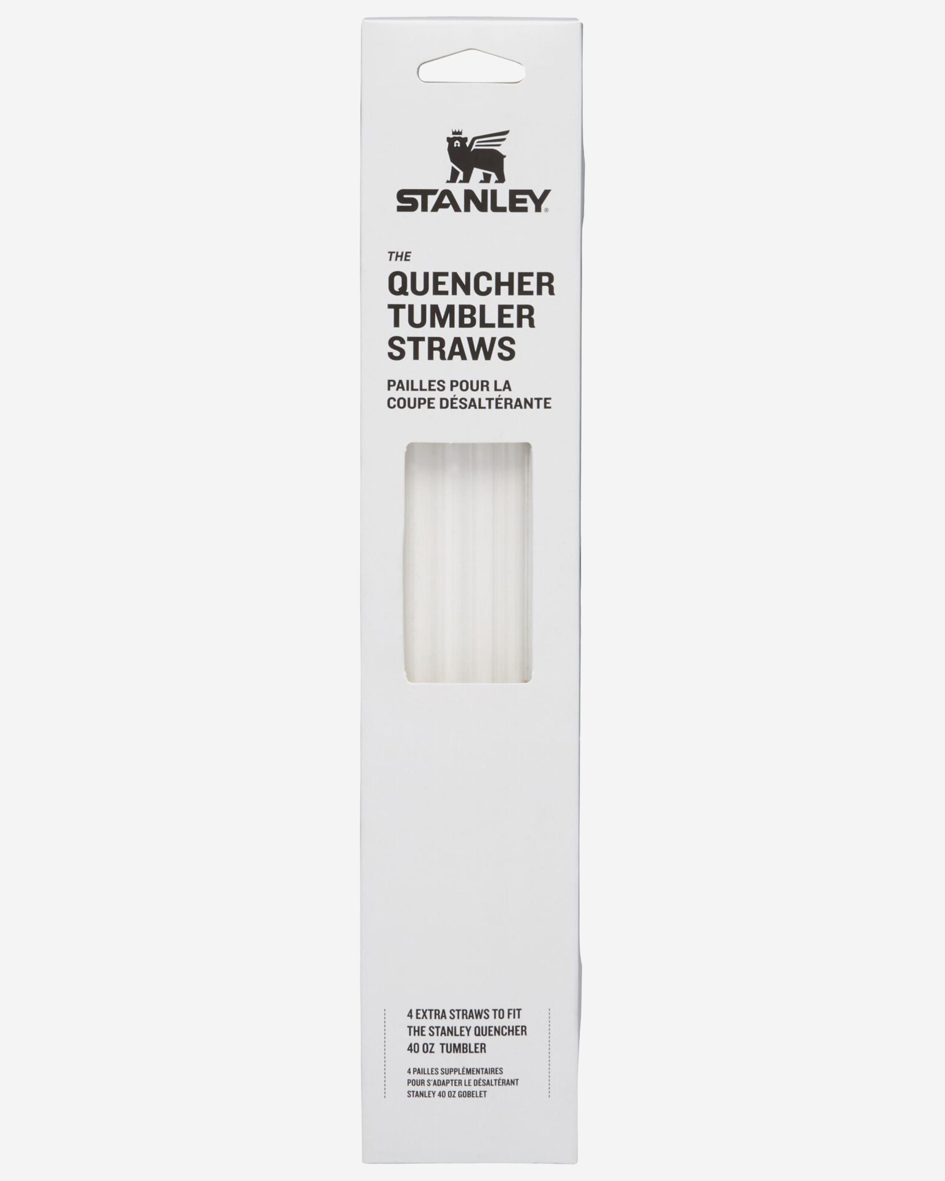 Stanley Quencher Straws for 40oz Tumblers 4-Pack Clear