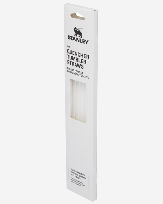 Stanley Quencher Tumbler Straws 40 oz Clear 4 Pack