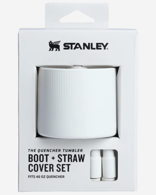 Stanley Quencher Boot + Straw Topper 40oz Palestone