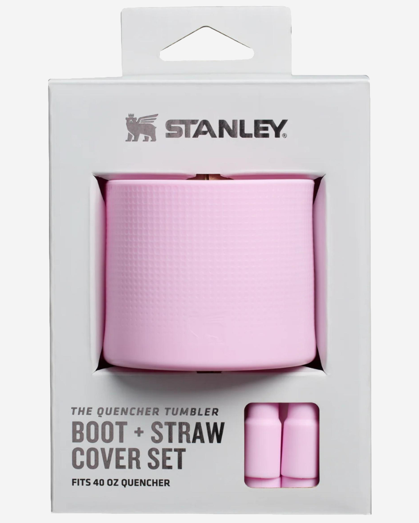 Stanley Quencher Boot + Straw Topper 40oz  Cherry Blossom