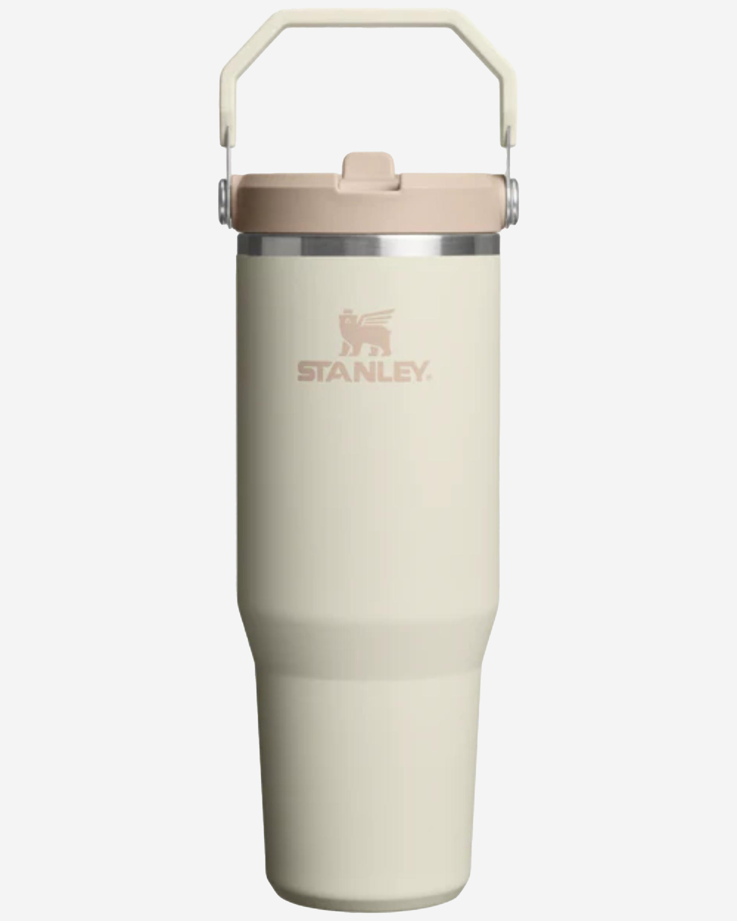 Stanley IceFlow GO 890ml/30oz Flip Straw Wtr Btl  Cream