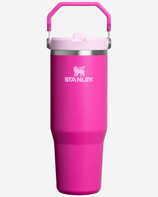 Stanley IceFlow GO 890ml/30oz Flip Straw Wtr Btl Violet Blossom