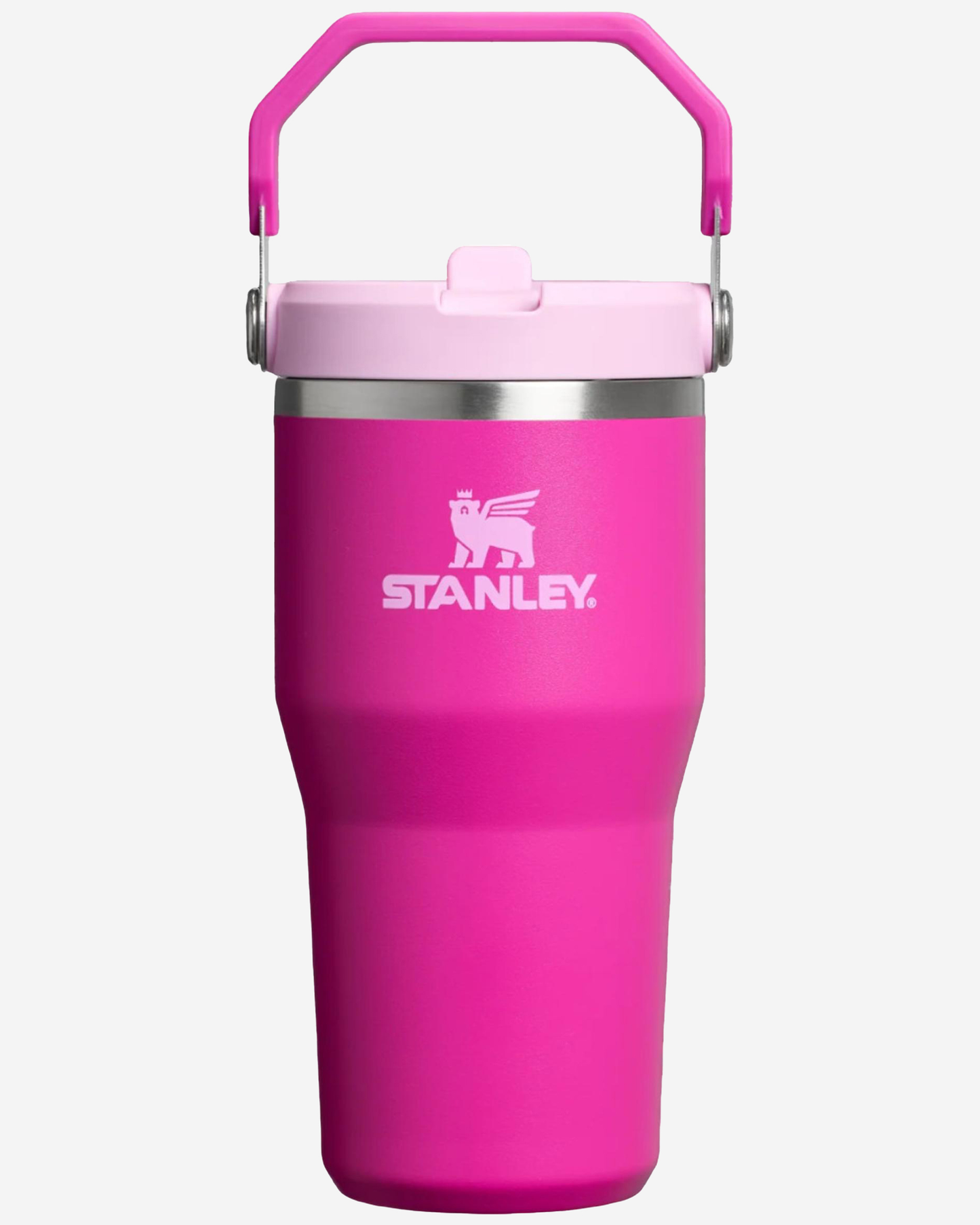 Stanley IceFlow GO 590ml/20oz Flip Straw Wtr Btl Violet Blossom