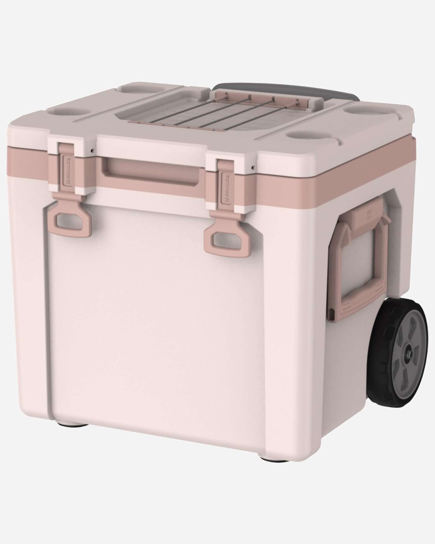 Stanley Cooler 47.3L / 50QT Wheeled  Rose Quartz