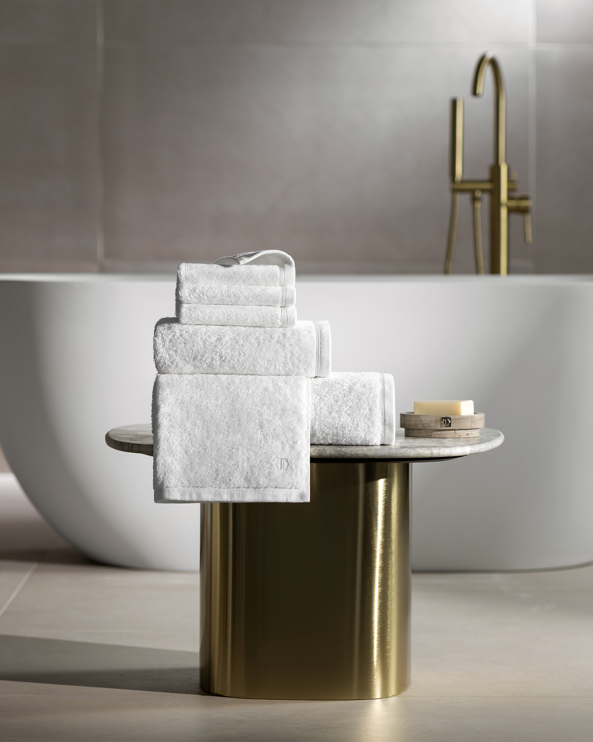 Togas Arcadia Bath Sheet in White