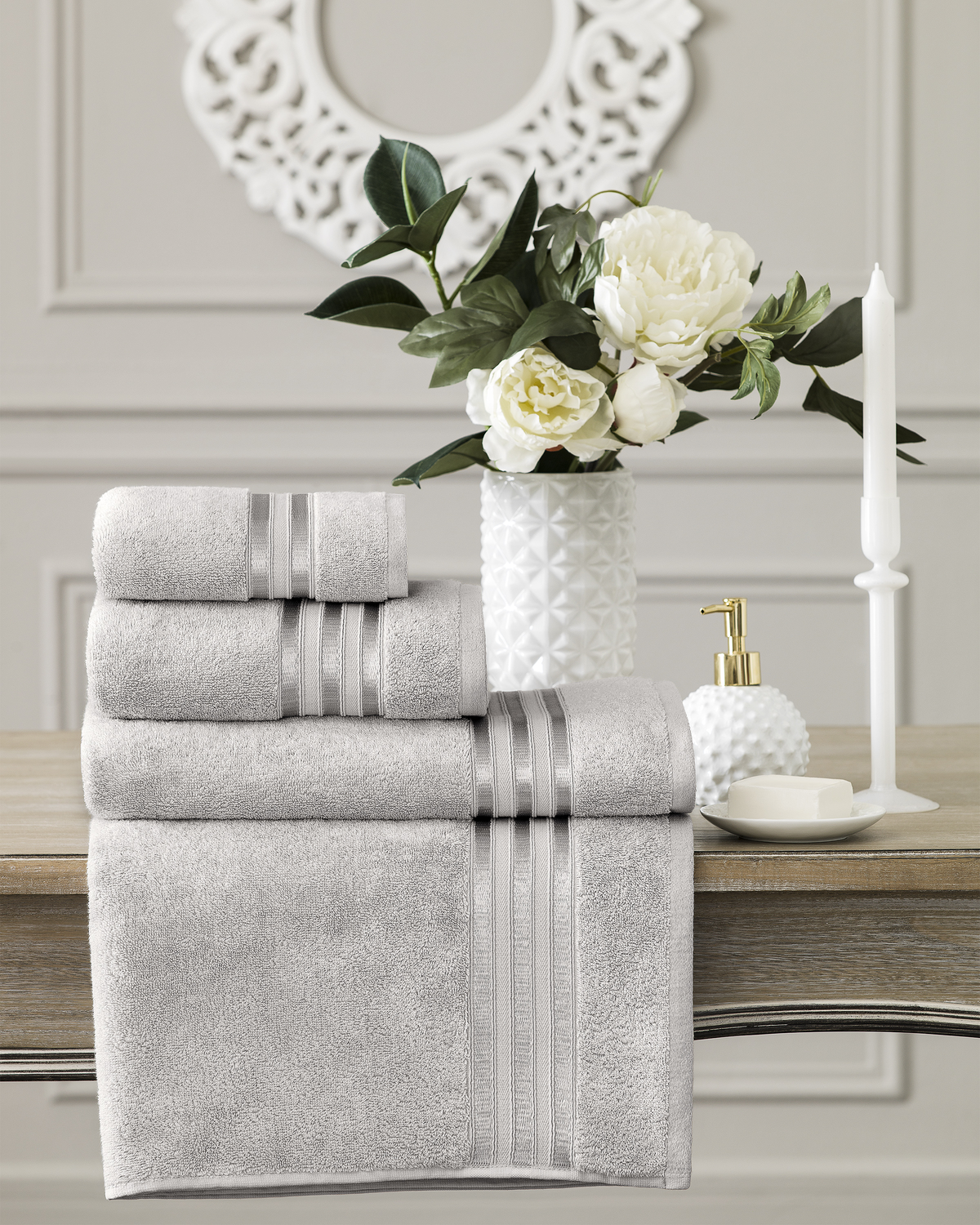Togas Arcadia Bath Sheet in Grey