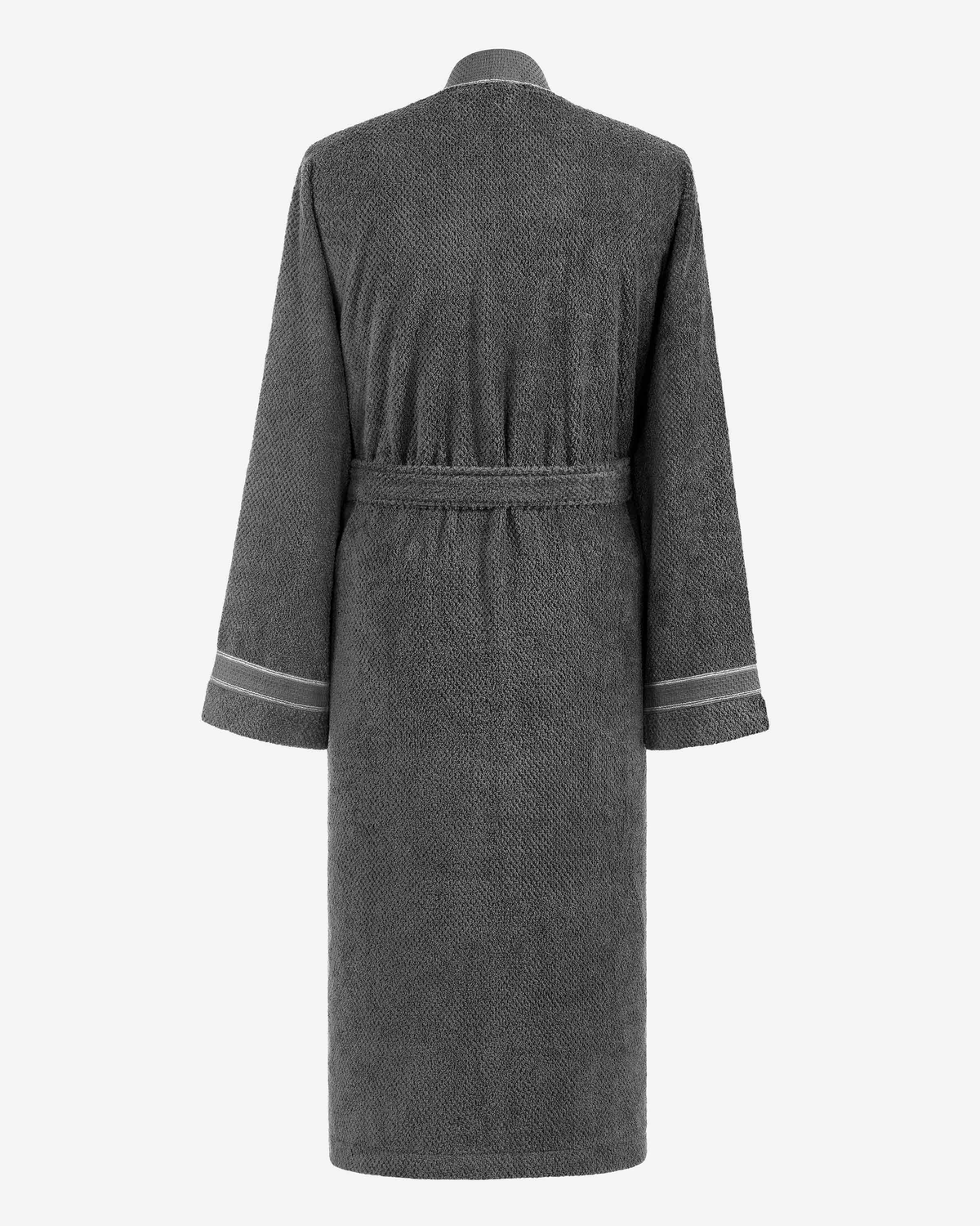 Togas Miel Terry Velour Men's Robe in Grey
