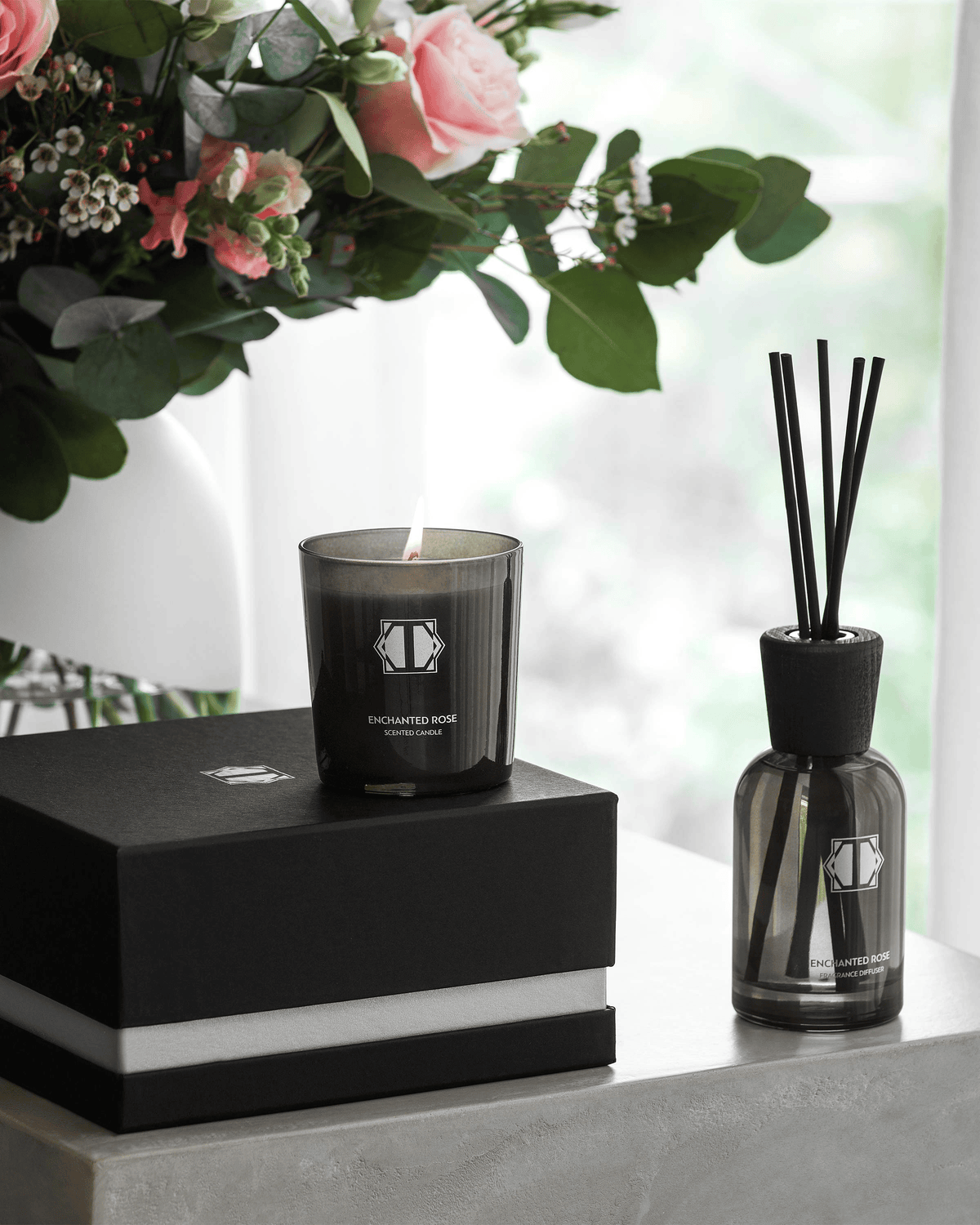 طقم معطرات منزلية توجاس إنشانتد روز