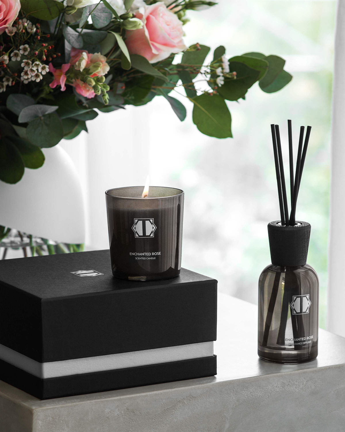 Togas Enchanted Rose Set of fragrances for home