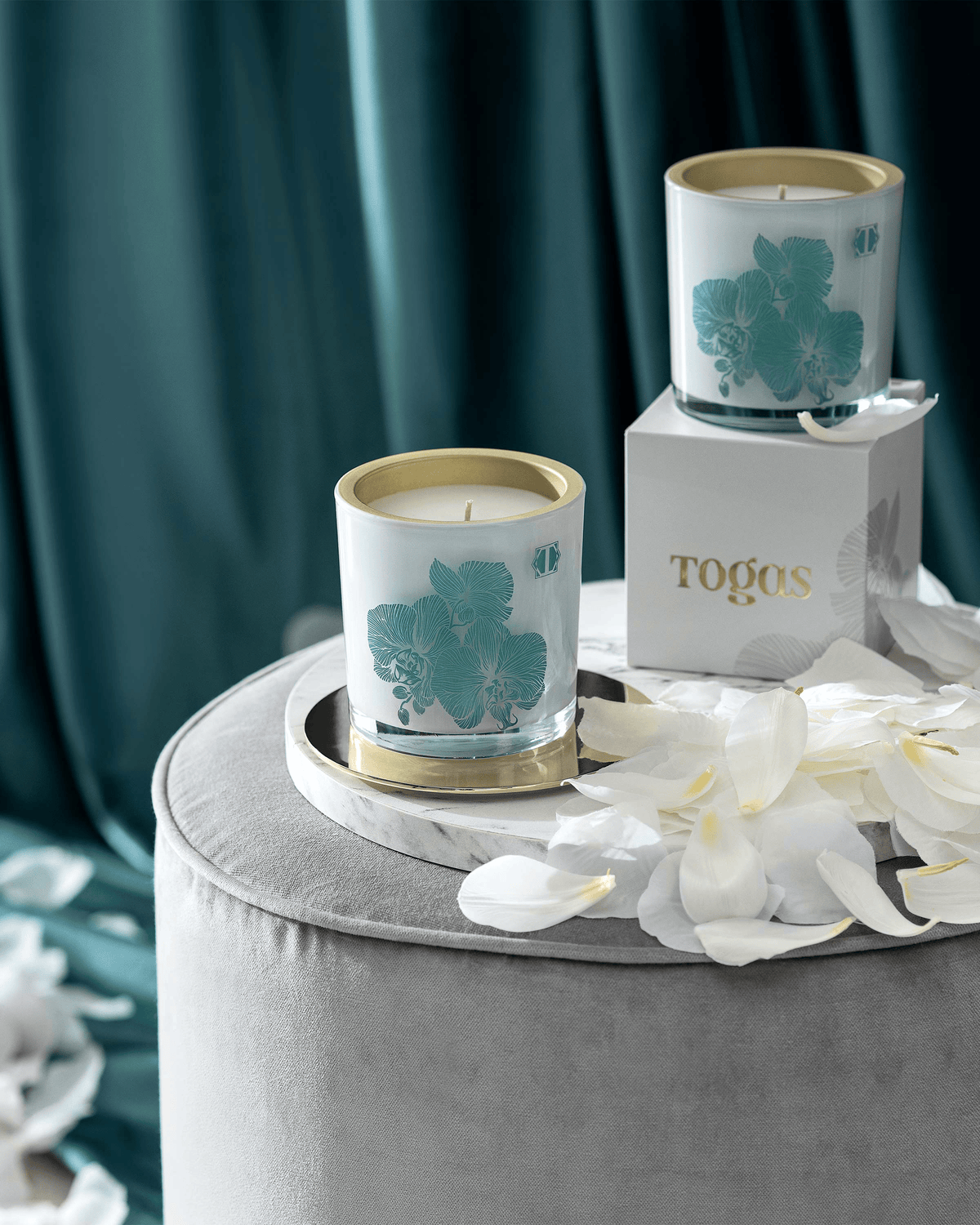 شمعة معطرة توجاس وودي سافرون أوزنو