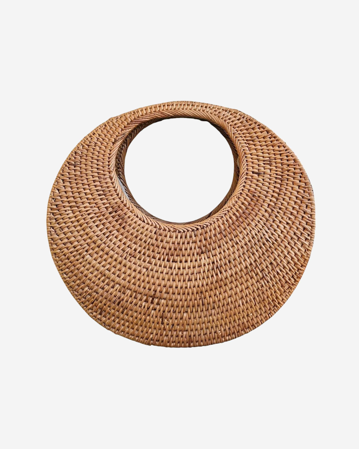 Maxine Rattan Beach Bag – Chesnut