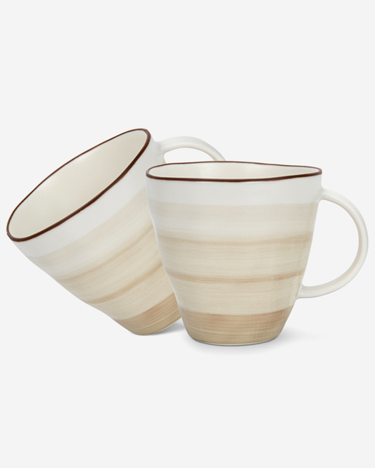 Fissman 2-Piece Mugs Glide 375ml (Porcelain)