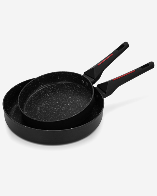 Fissman Non Stick Aluminium Crepe Pan Jet Black 28cm