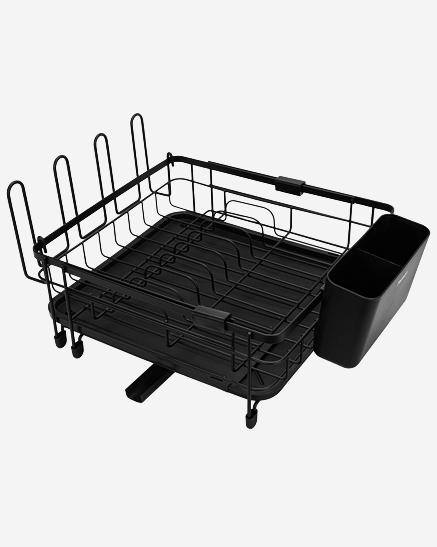 Fissman Extendable Dish Drying Rack 51x31x14 (Stainless Steel, Plastic)