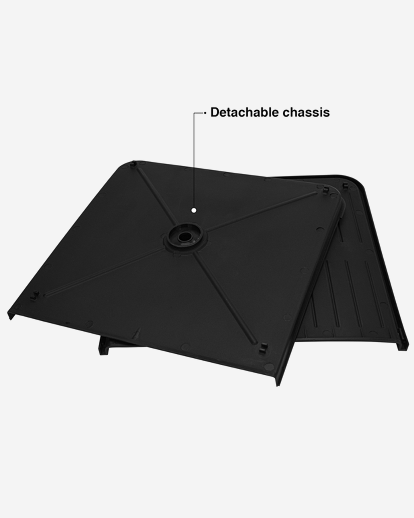 Fissman Stainless Steel & Plastic Extendable Dish Drying Rack 51×31×14cm