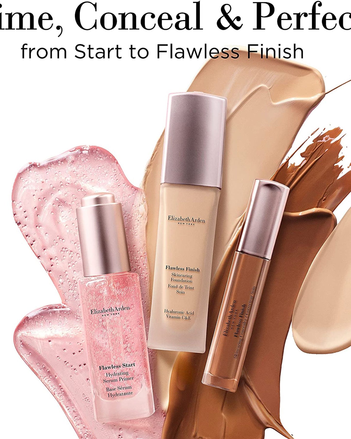 إليزابيث آردن - خافي عيوب البشرة بلمسة نهائية خالية من العيوب - تان عميق (400 مل)