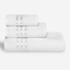 Togas Arcadia Bath Towel in White