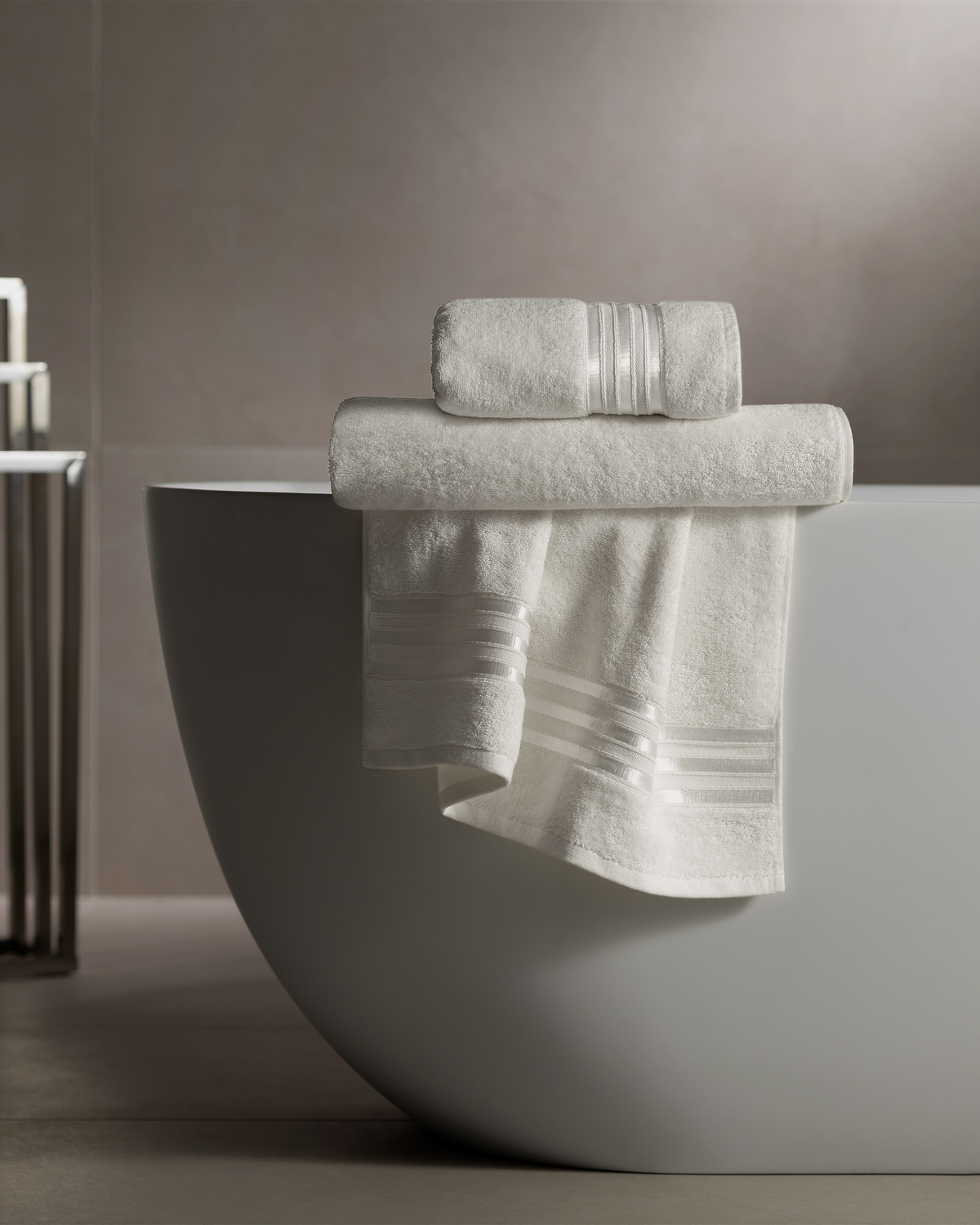 Togas Arcadia Bath Towel in Ecru