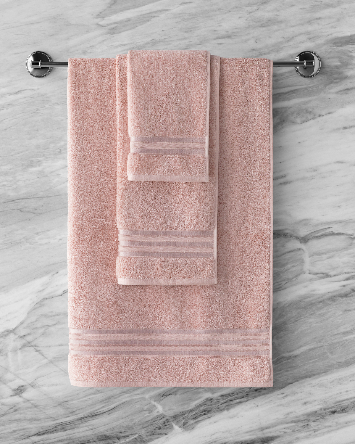 Togas Arcadia Bath Towel in Light Pink