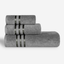 Togas Arcadia Bath Towel in Dark Grey