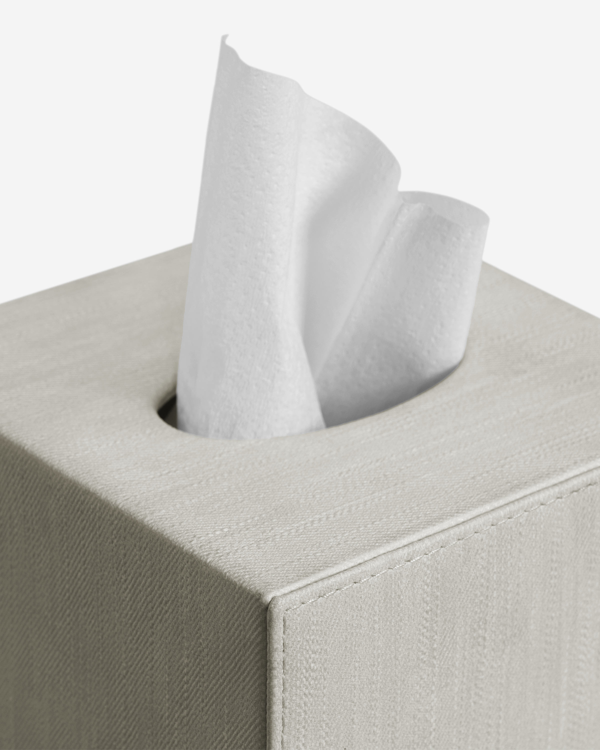Togas Airy Tissue box square in Ecru